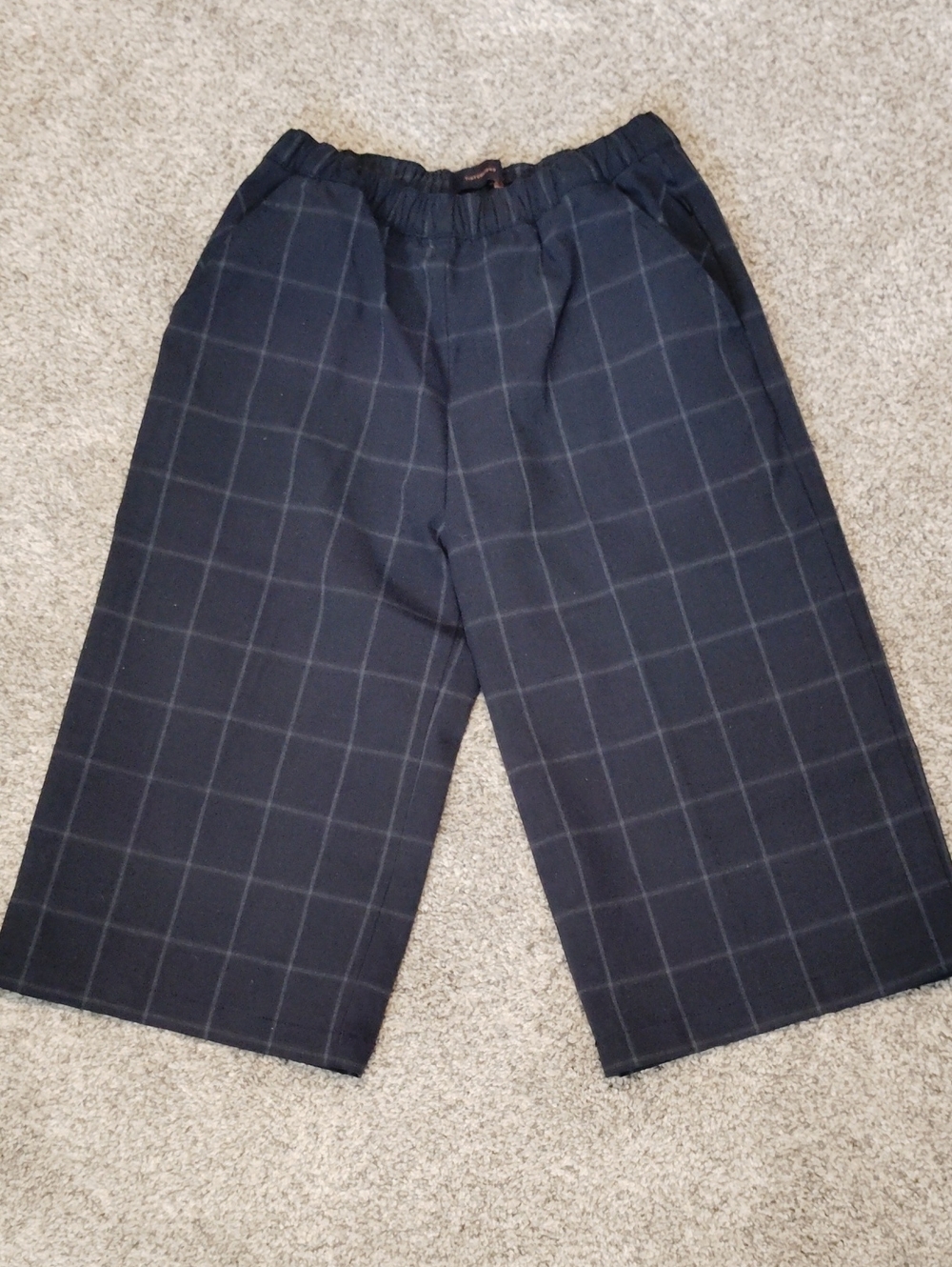 Tiny Cottons Grid Flannel Cool Pant